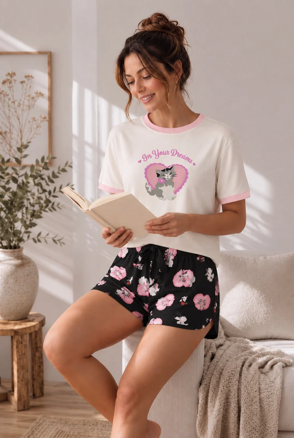 Conjunto Pijama Wonder Basic en Algodón - Imagen 5