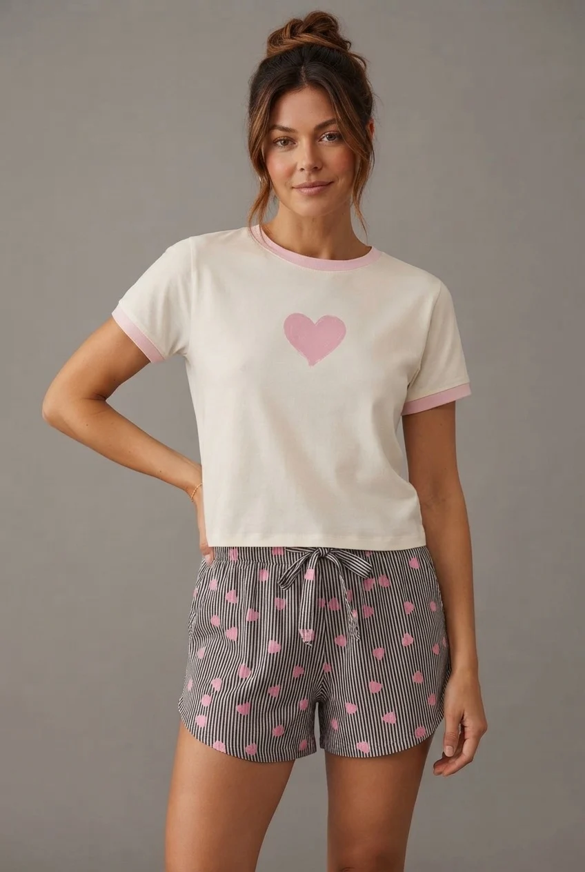 Conjunto Pijama Wonder Basic en Algodón - Imagen 6
