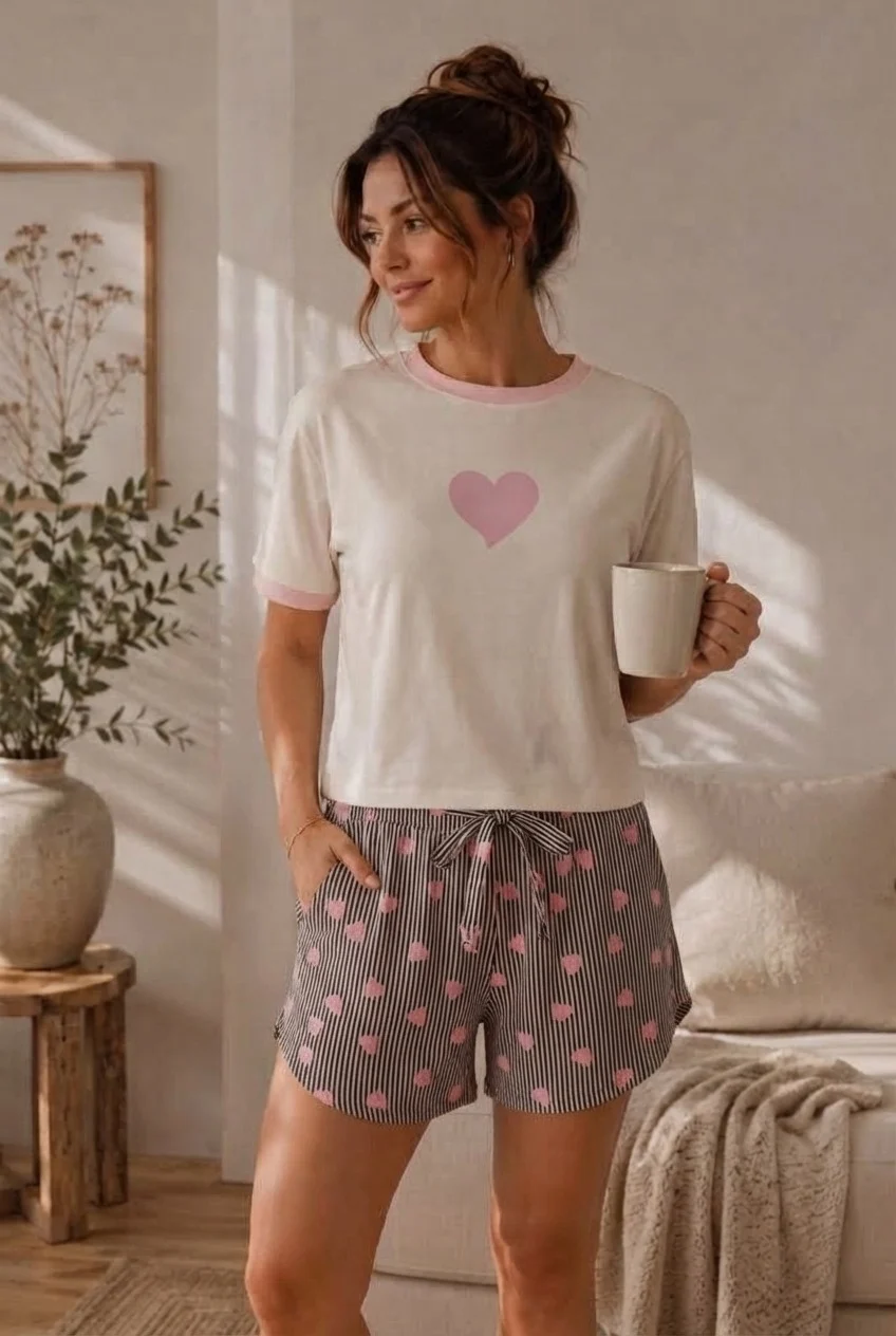 Conjunto Pijama Wonder Basic en Algodón - Imagen 7