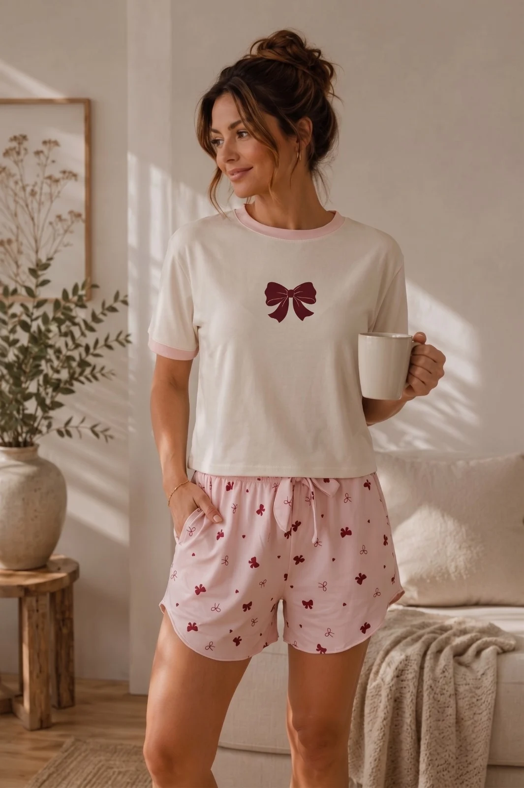 Conjunto Pijama Wonder Basic en Algodón - Imagen 3