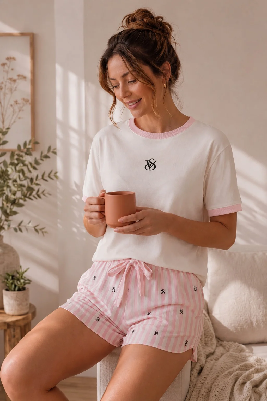 Conjunto Pijama Wonder Basic en Algodón - Imagen 9