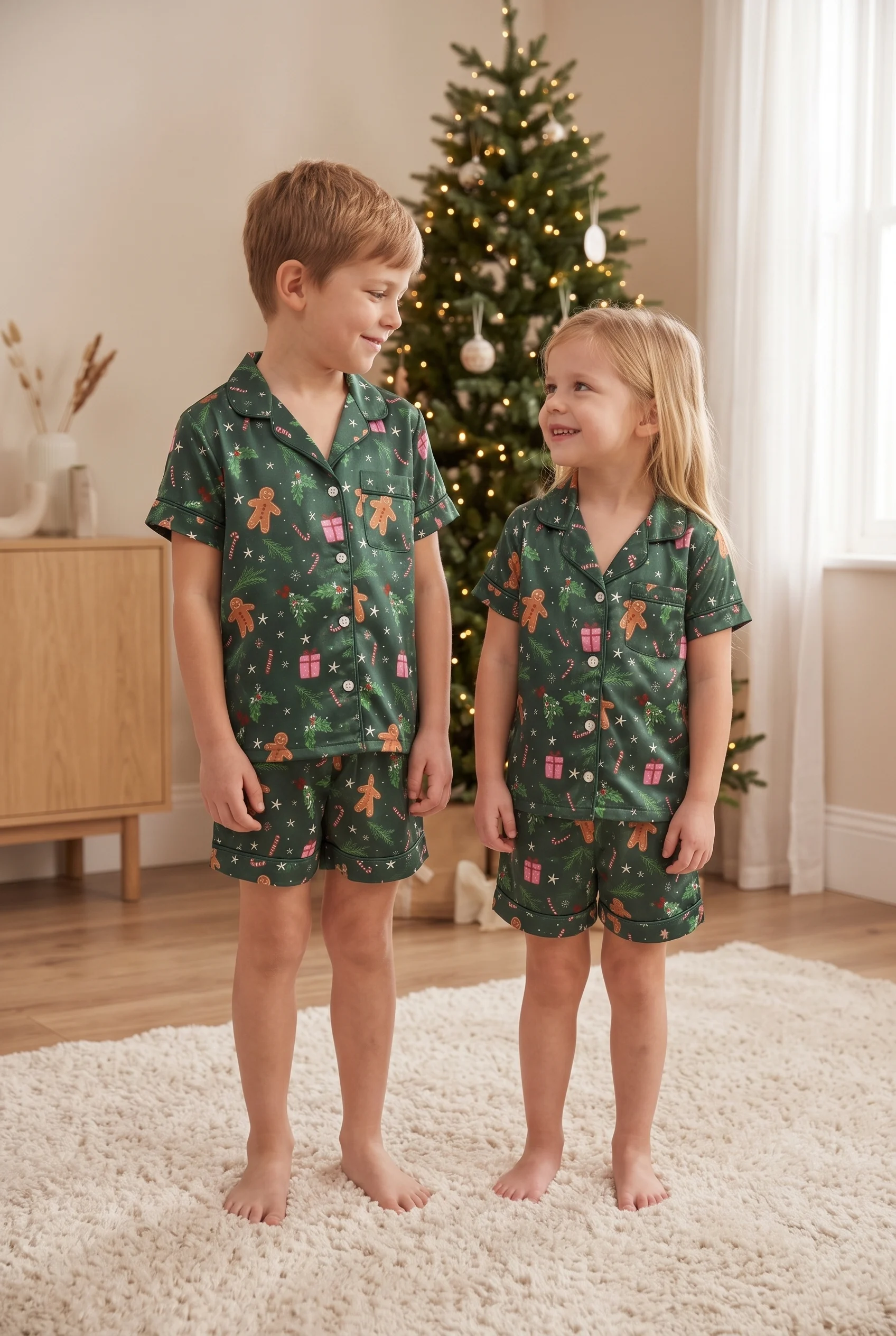 Colección Navideña Infantil en Seda Premium